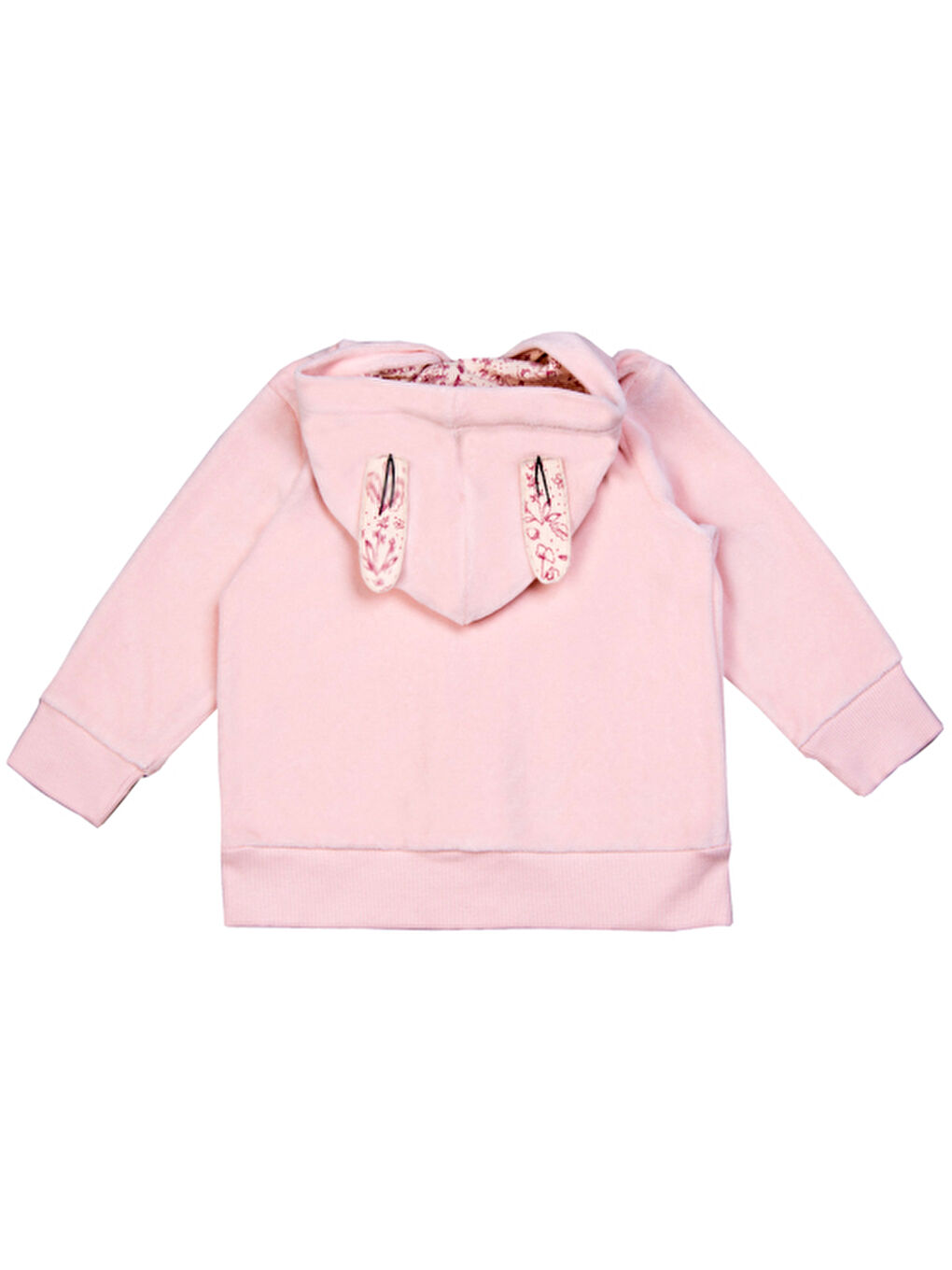 Minycenter Karışık Kız Bebek Kadife Sweatshirt - 2