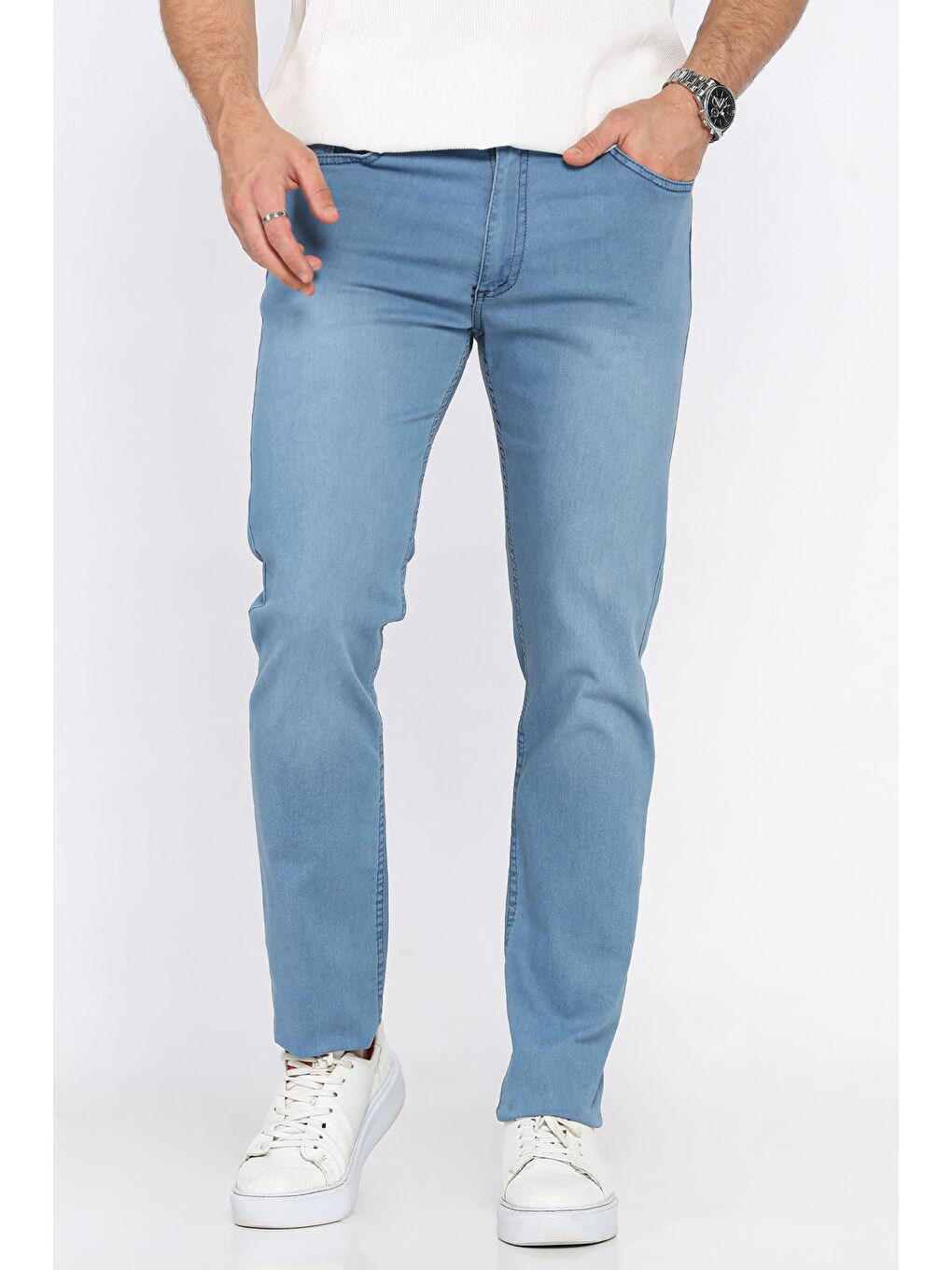 Mavi Erkek Jean Elastanlı Pantolon