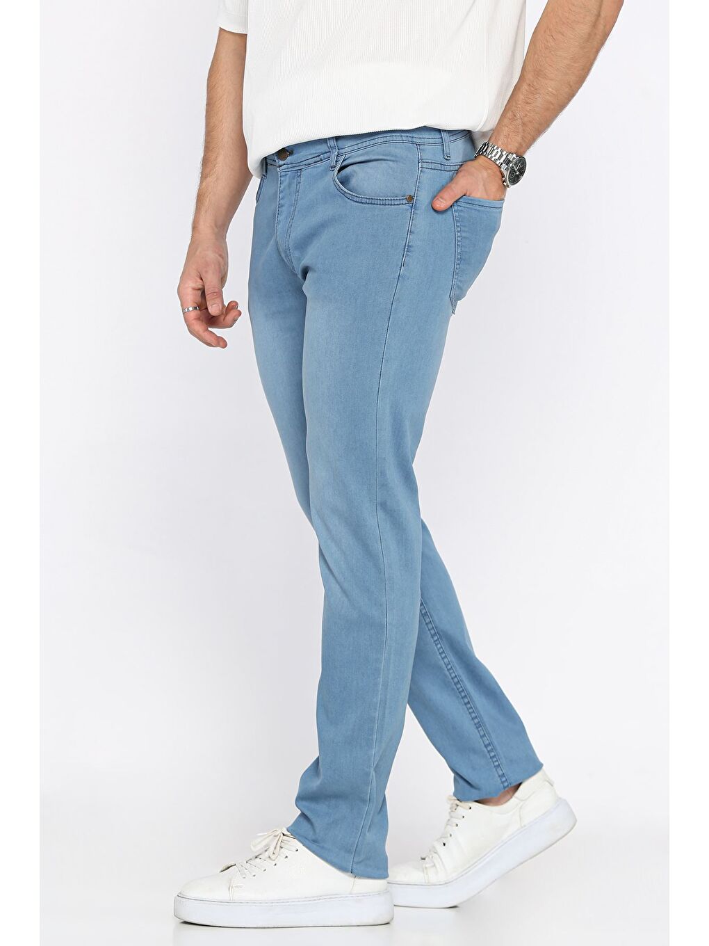 Mavi Erkek Jean Elastanlı Pantolon-1