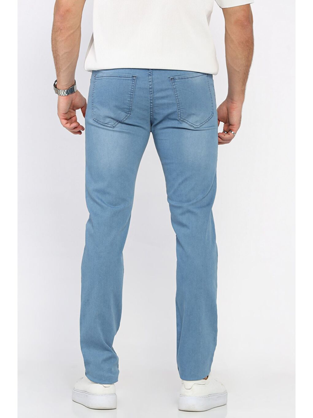 Mavi Erkek Jean Elastanlı Pantolon-2