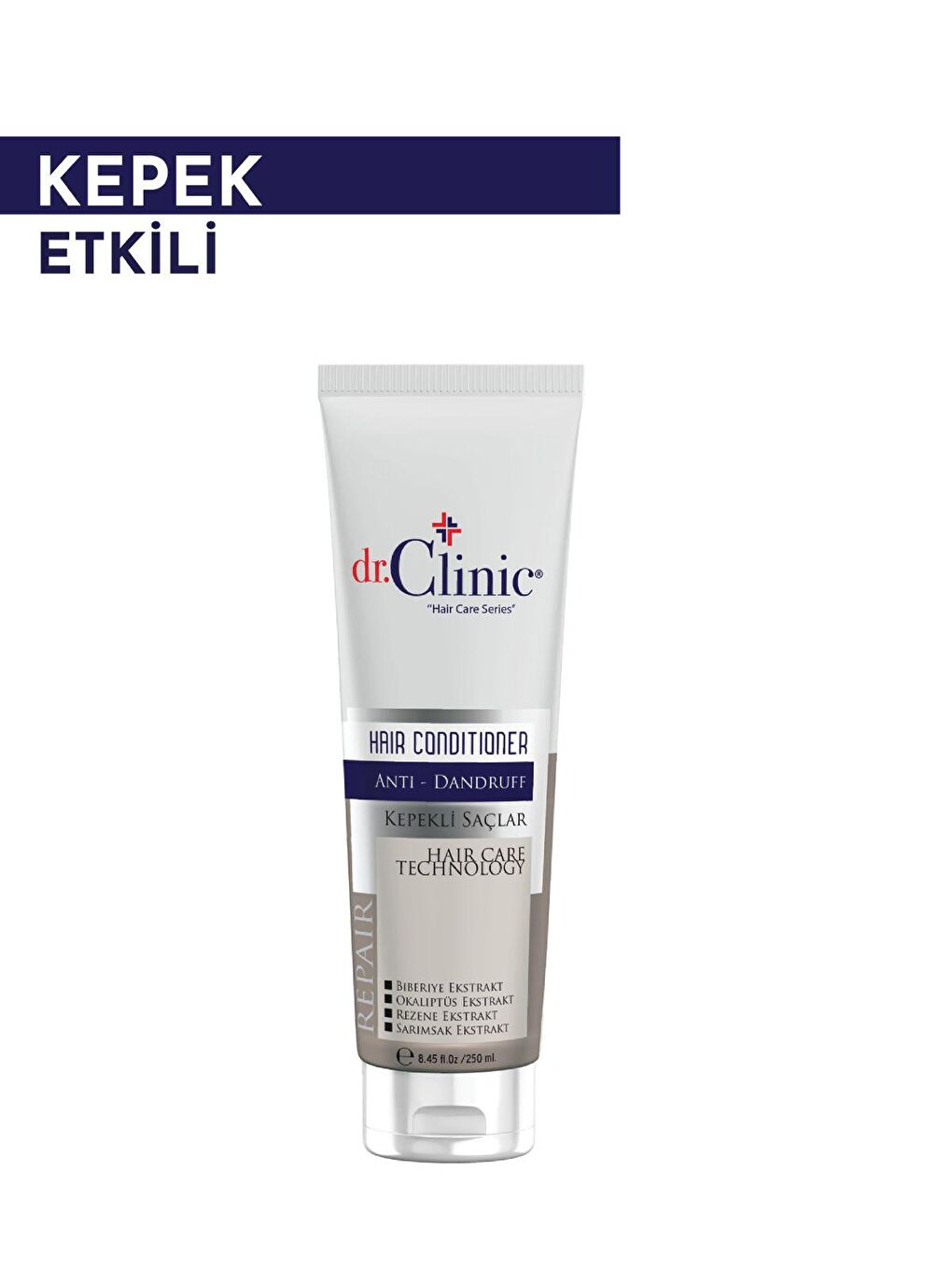 Dr. Clinic Şeffaf Saç Kremi Kepekli Saçlar 250 ml