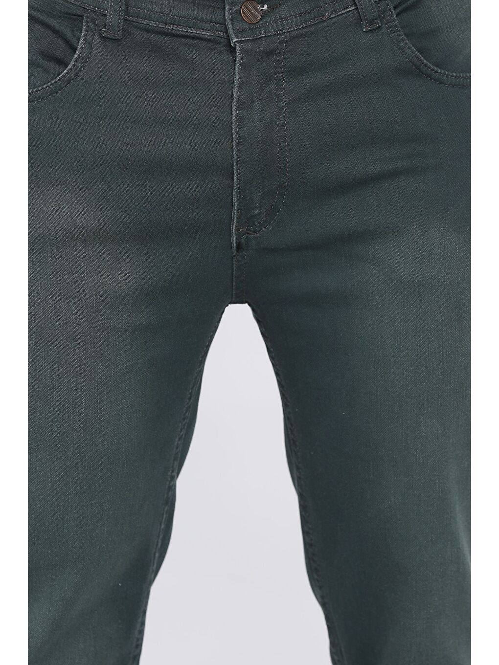 Petrol Erkek Jean Elastanlı Pantolon-3