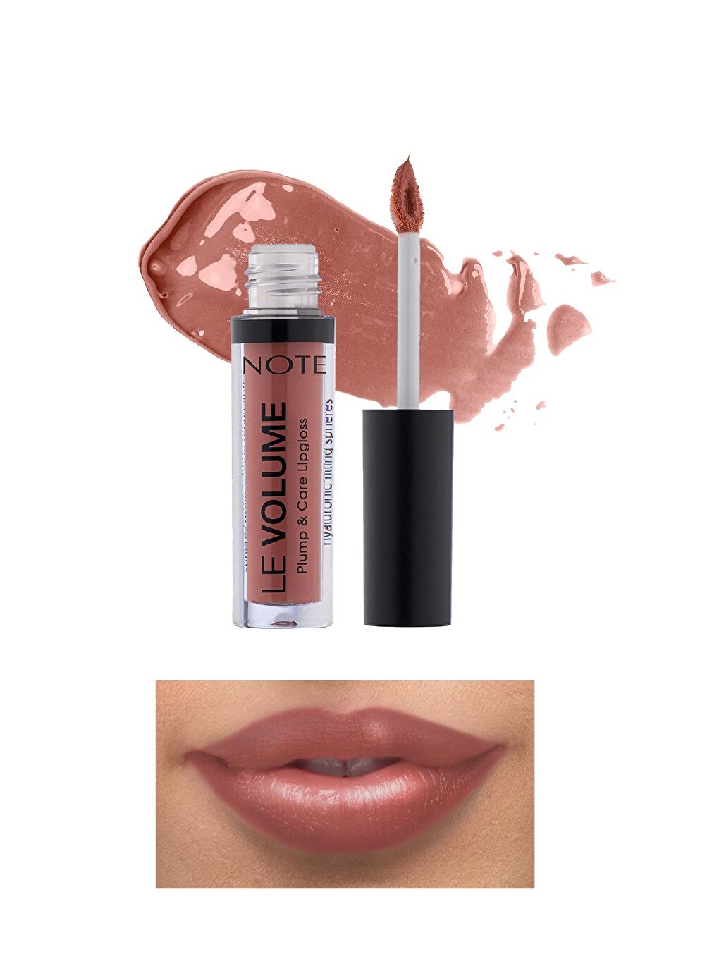 Note Cosmetique Nude Le Volume Plump & Care Lipgloss Dudak Parlatıcısı 02 Just Nude - Nude - 1