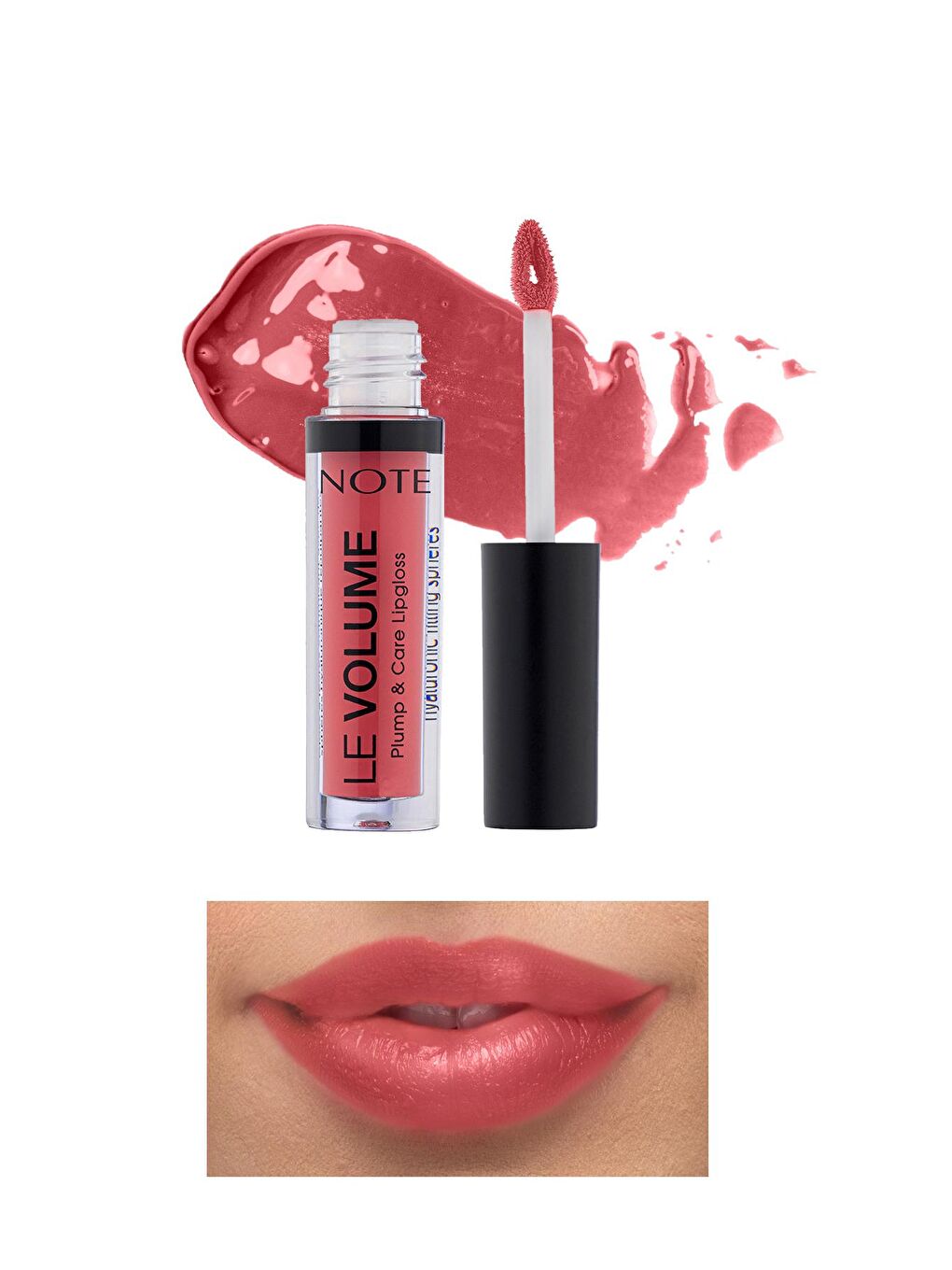 Note Cosmetique Pembe Le Volume Plump & Care Lipgloss Dudak Parlatıcısı 03 Candy Rose - Pembe - 1