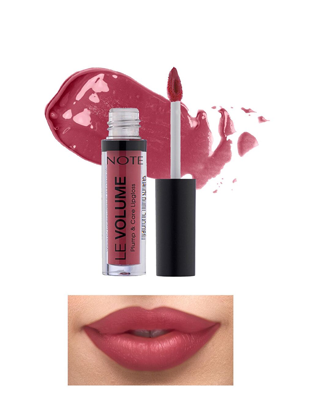 Note Cosmetique Pembe Le Volume Plump & Care Lipgloss Dudak Parlatıcısı 07 Mellow Thoughts - Pembe - 1