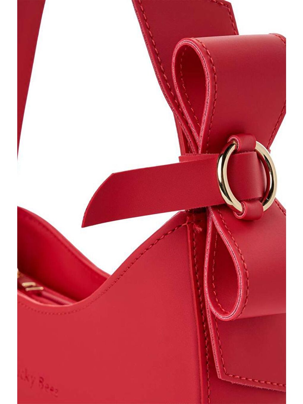 Kırmızı Monroe Kadın Omuz Çantası-3