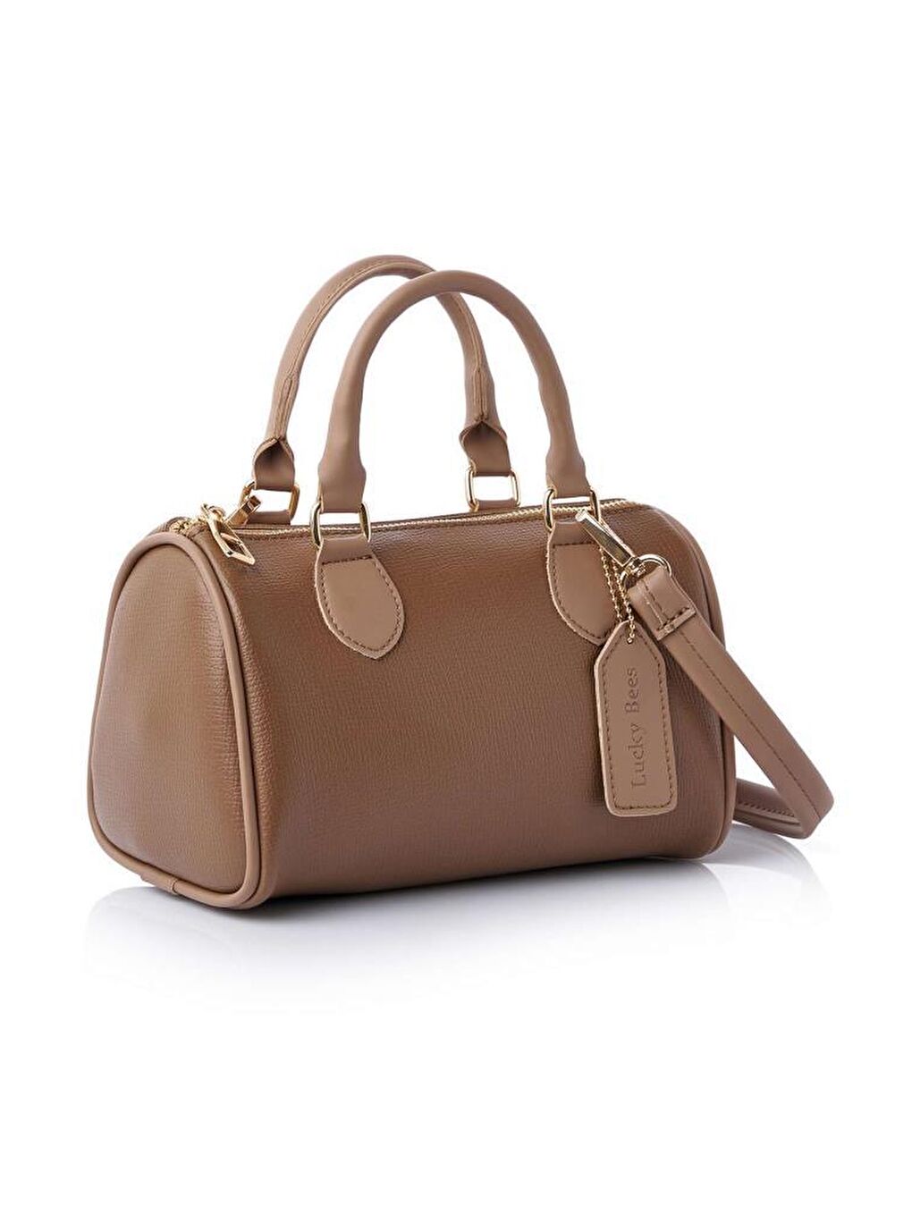 Bej Joan Kadın El ve Omuz Çantası-2