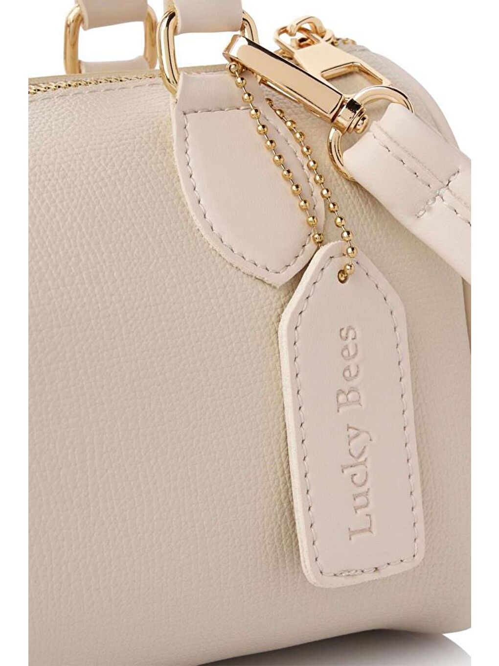 Ekru Joan Kadın El ve Omuz Çantası-4