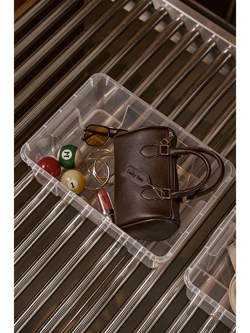 Kahverengi Joan Kadın El ve Omuz Çantası-2