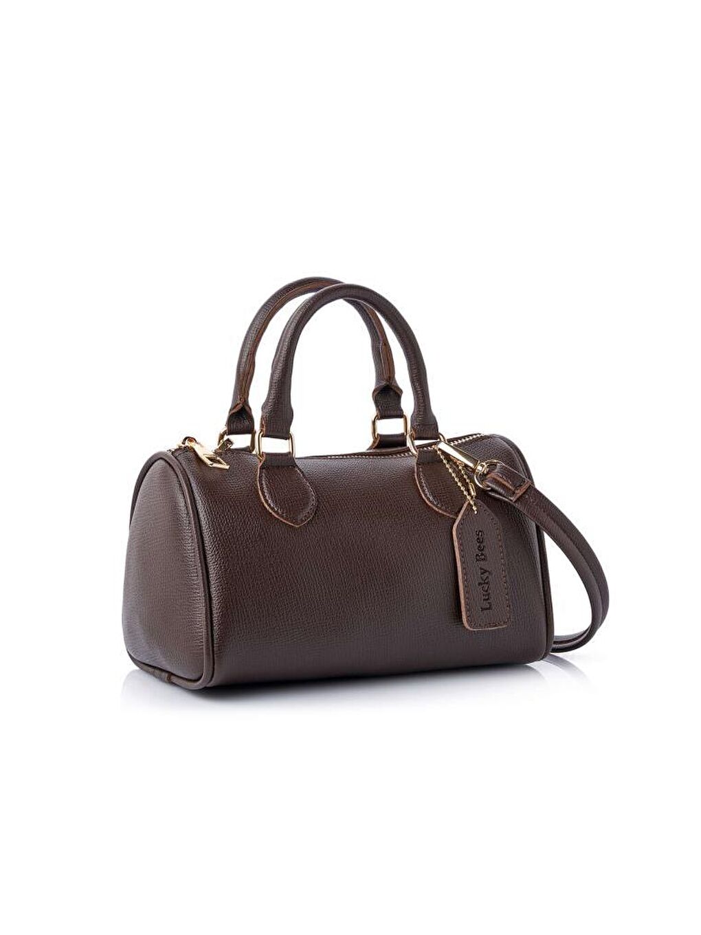 Kahverengi Joan Kadın El ve Omuz Çantası-3