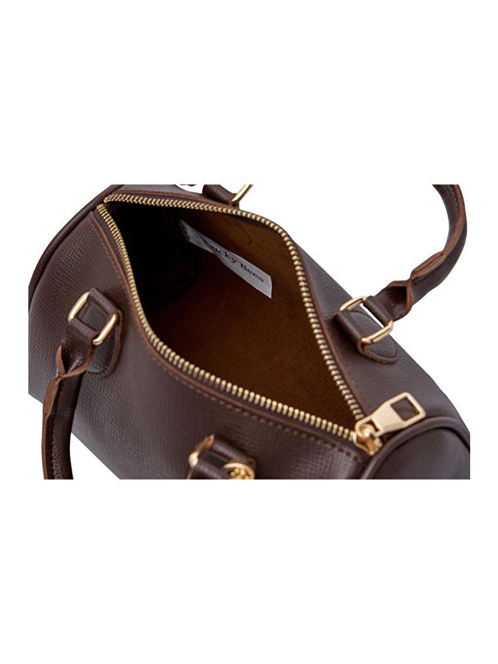 Kahverengi Joan Kadın El ve Omuz Çantası-8