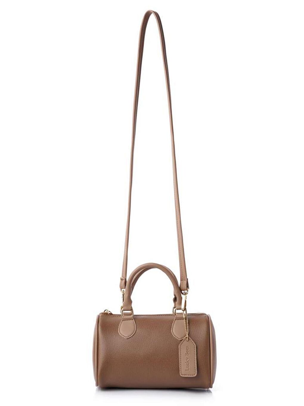 Bej Joan Kadın El ve Omuz Çantası-5