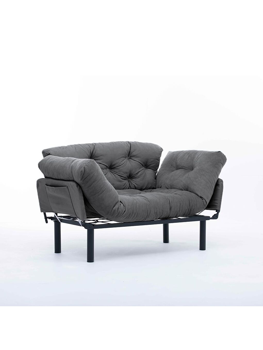 Nitta İkili Yataklı Koltuk - Gri-6