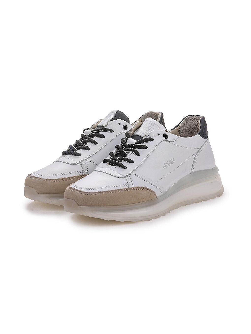 Beyaz Bağcıklı Deri Erkek Casual Ayakkabı 152-17389-2