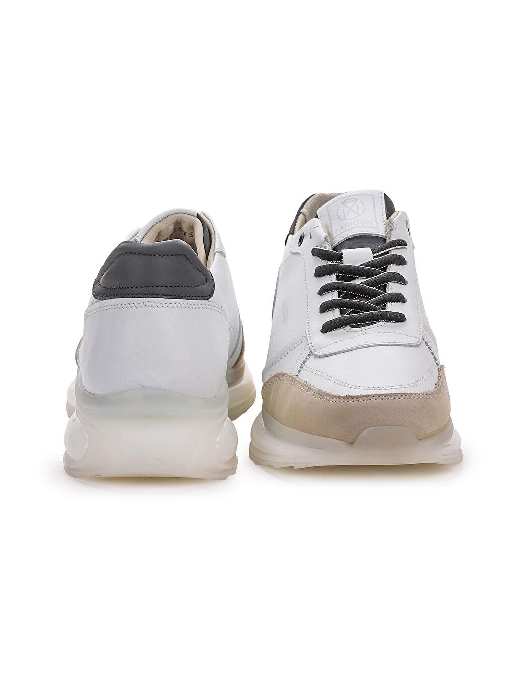 Beyaz Bağcıklı Deri Erkek Casual Ayakkabı 152-17389-3