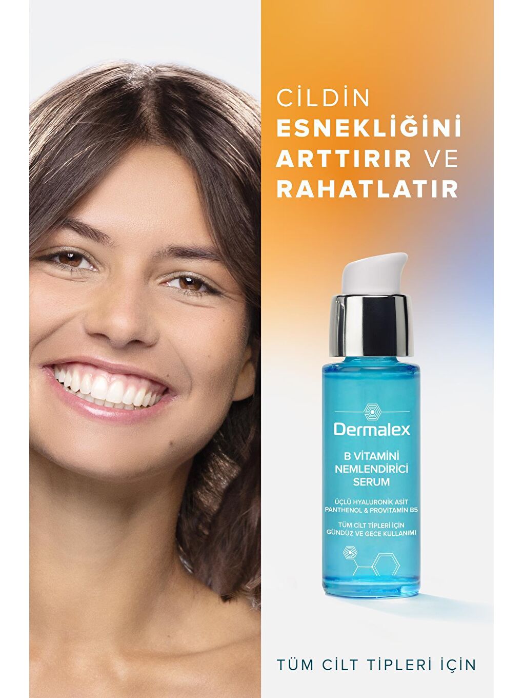 Dermalex Renksiz B Vitamini Nemlendirici Serum 30ml - 2