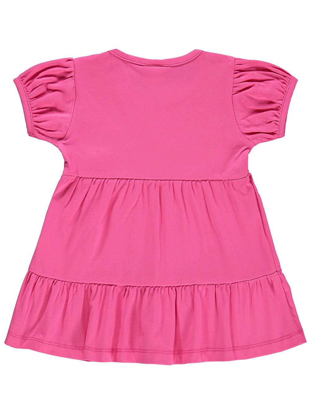 Fuşya Baby Sim İpli Nakış 6-18 Ay Jile ve Elbise - Fusya-1