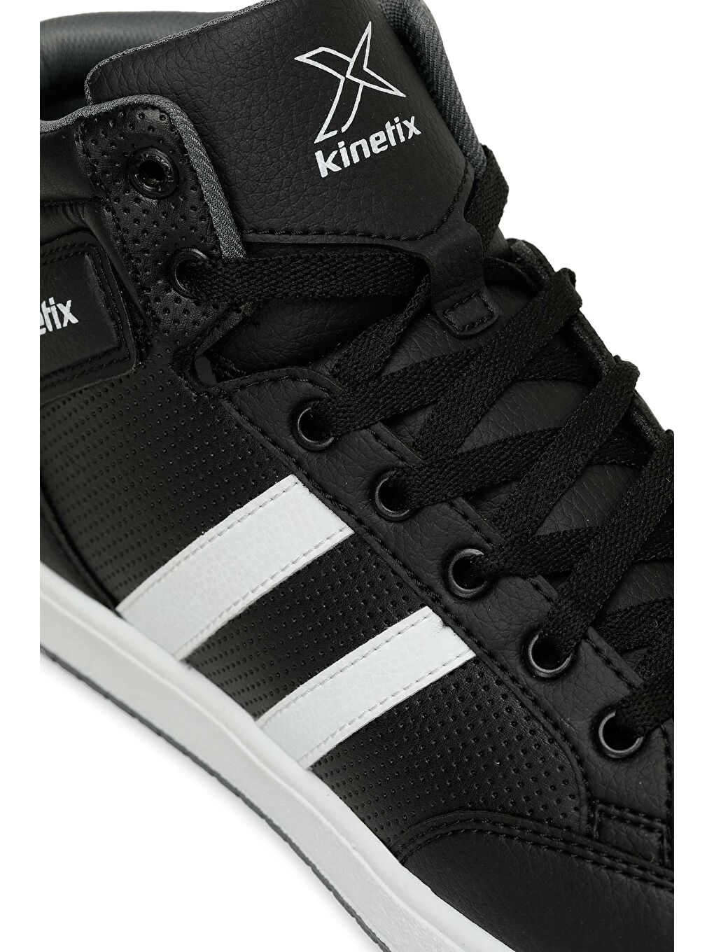 KORT PU HI 4PR Siyah Erkek High Sneaker-6