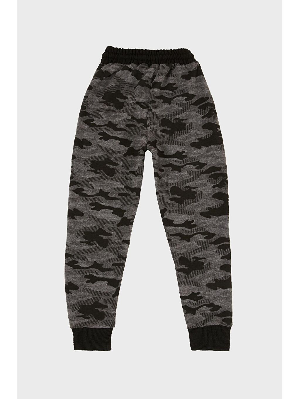 Siyah Pamuklu Regular Fit Eşofman Altı Erkek Çocuk-1