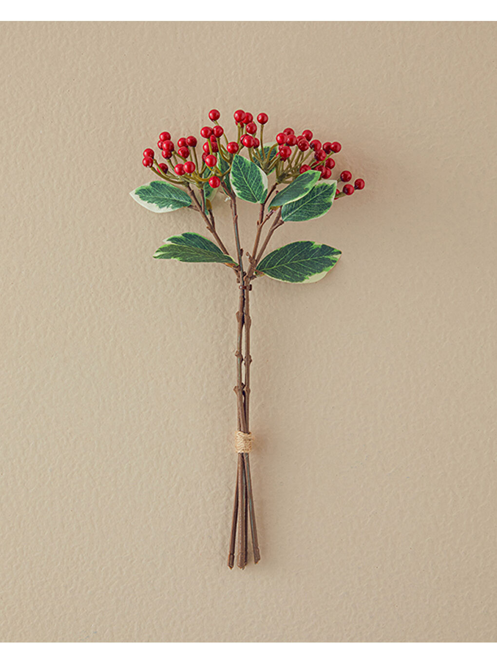 Berry Tek Dal Yapay Çiçek Kırmızı