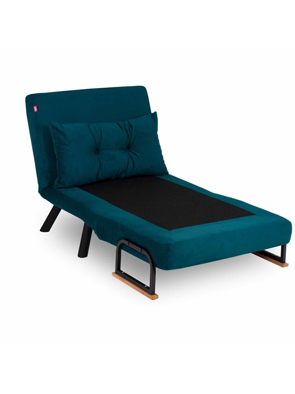 Sando Tekli Katlanır Yataklı Koltuk - Petrol-2