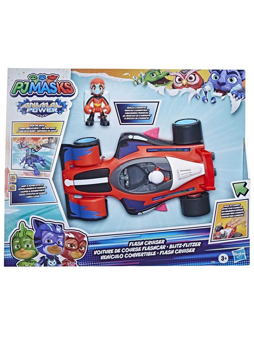 Pj Masks Renksiz Transforming Flash Cruiser F5206