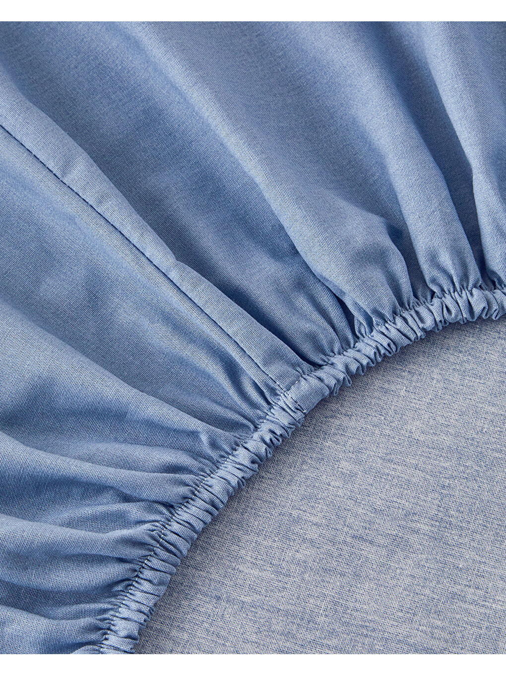 Campanule Pamuklu Ranforce Çift Kişilik Nevresim Takımı 200x220 cm Mavi-6