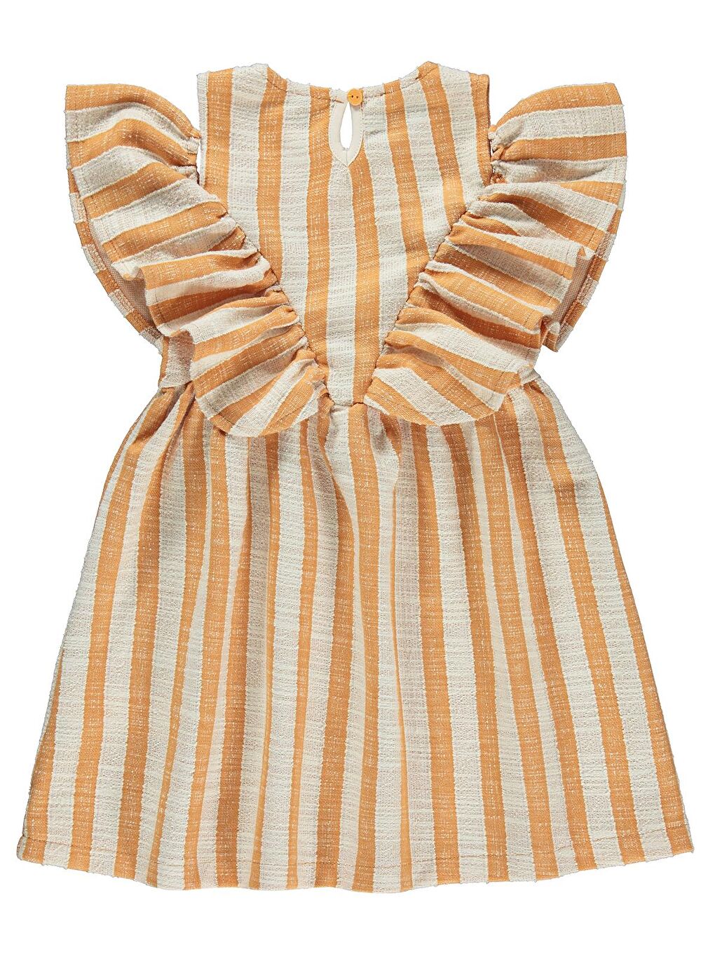 Kahverengi Girls Kız Çocuk Elbise 6-9 Yaş İtalyan Kili-1
