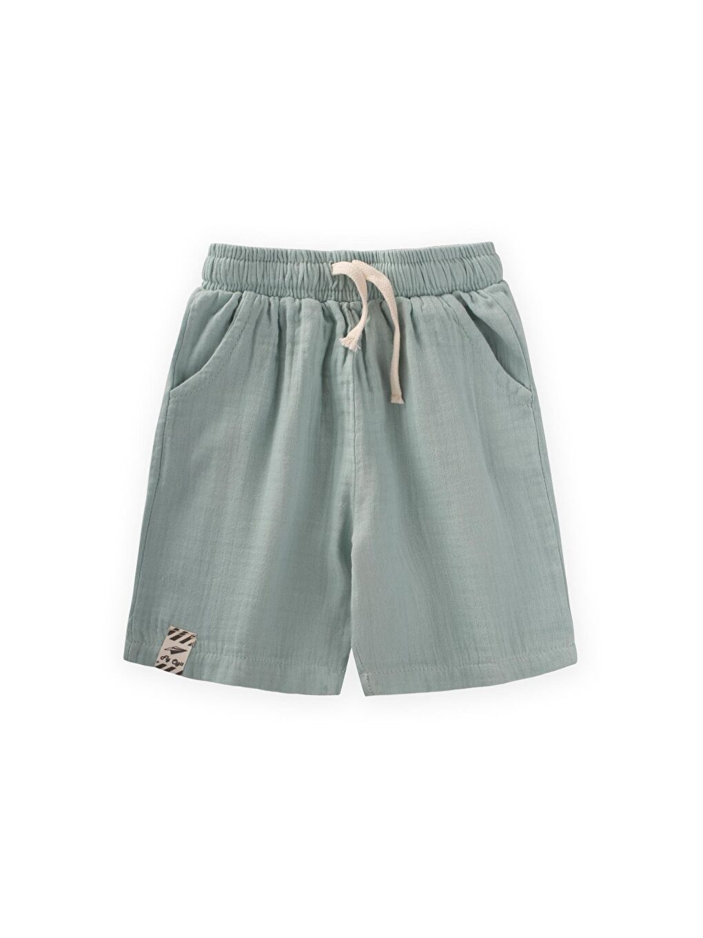 Yeşil Erkek Çocuk Müslin Kapri