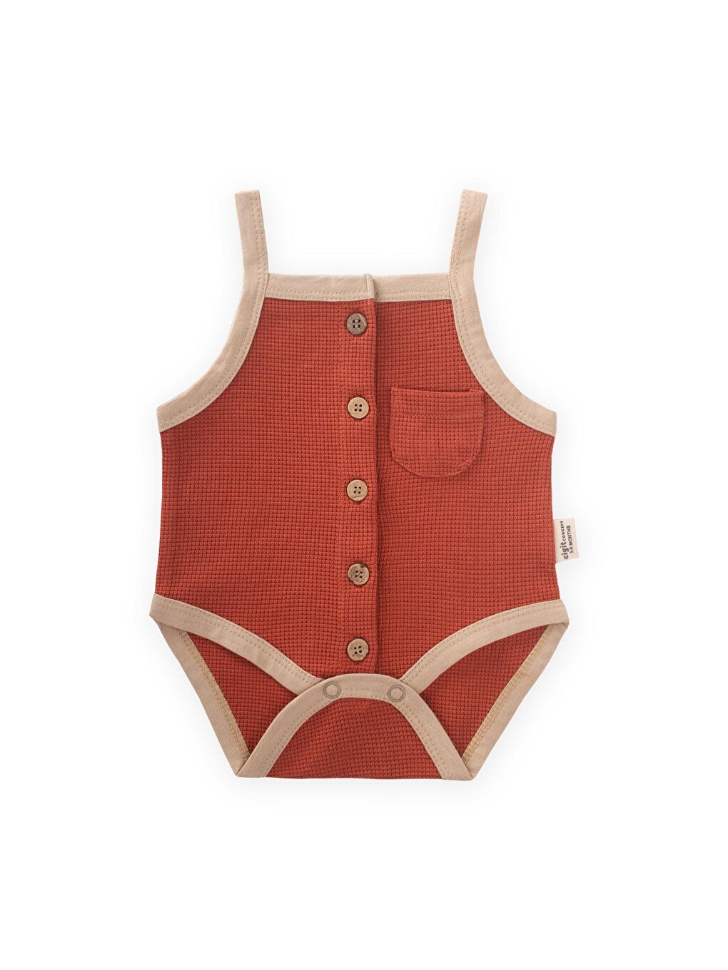 Kahverengi Kız Çocuk Tulum-2