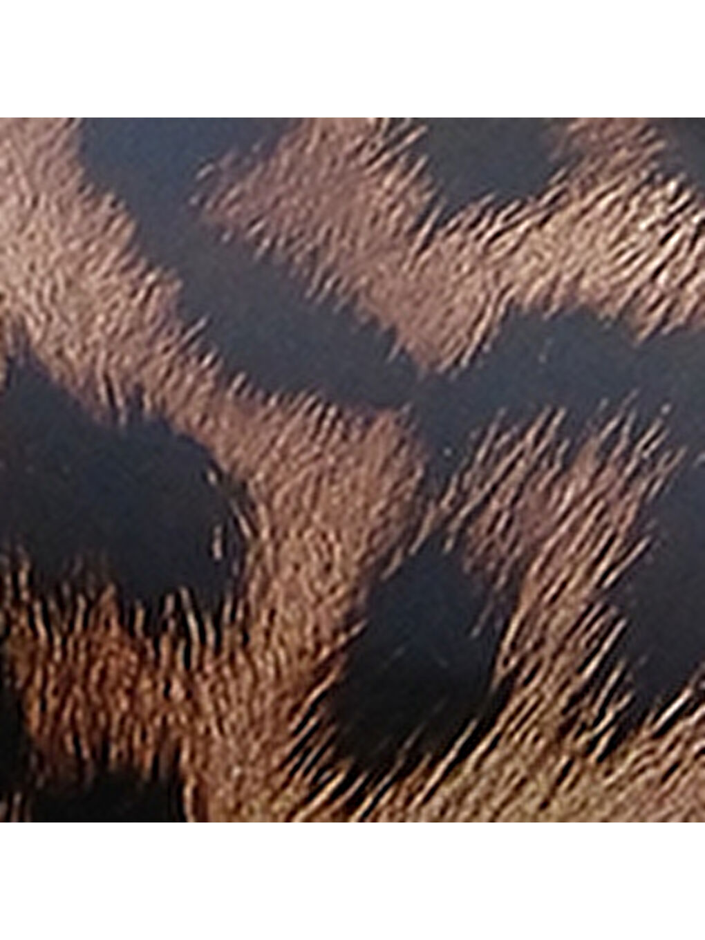 Kahverengi Karina Kadın Leopar Desenli Terlik-5