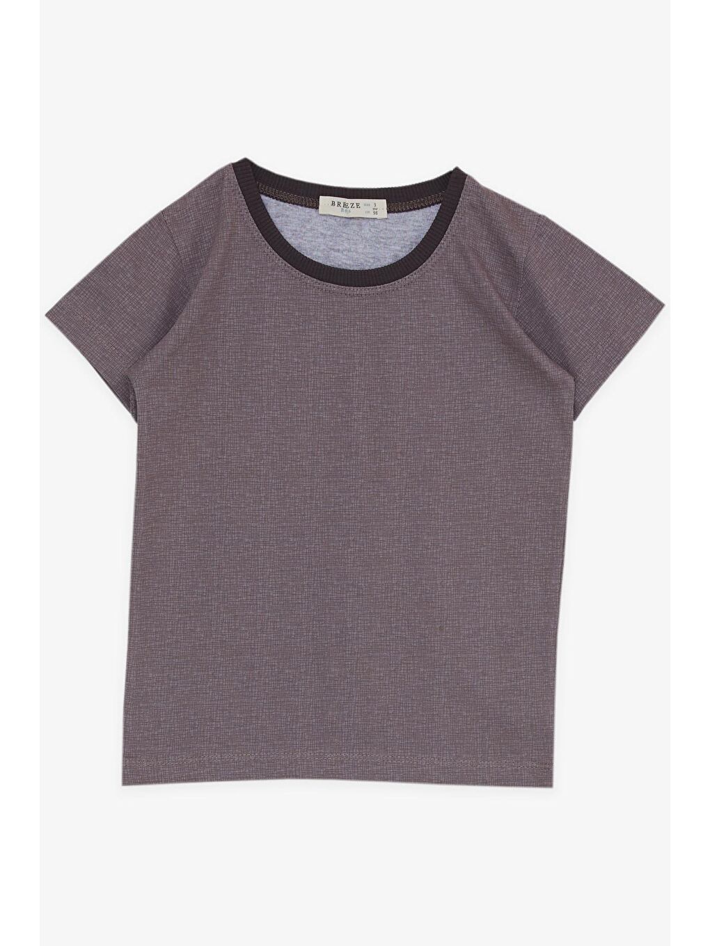 Bej Erkek Bebek Şortlu Pijama Takımı Gülenyüz Meşe Palamutu Desenli Vizon (9 Ay-2 Yaş)-2