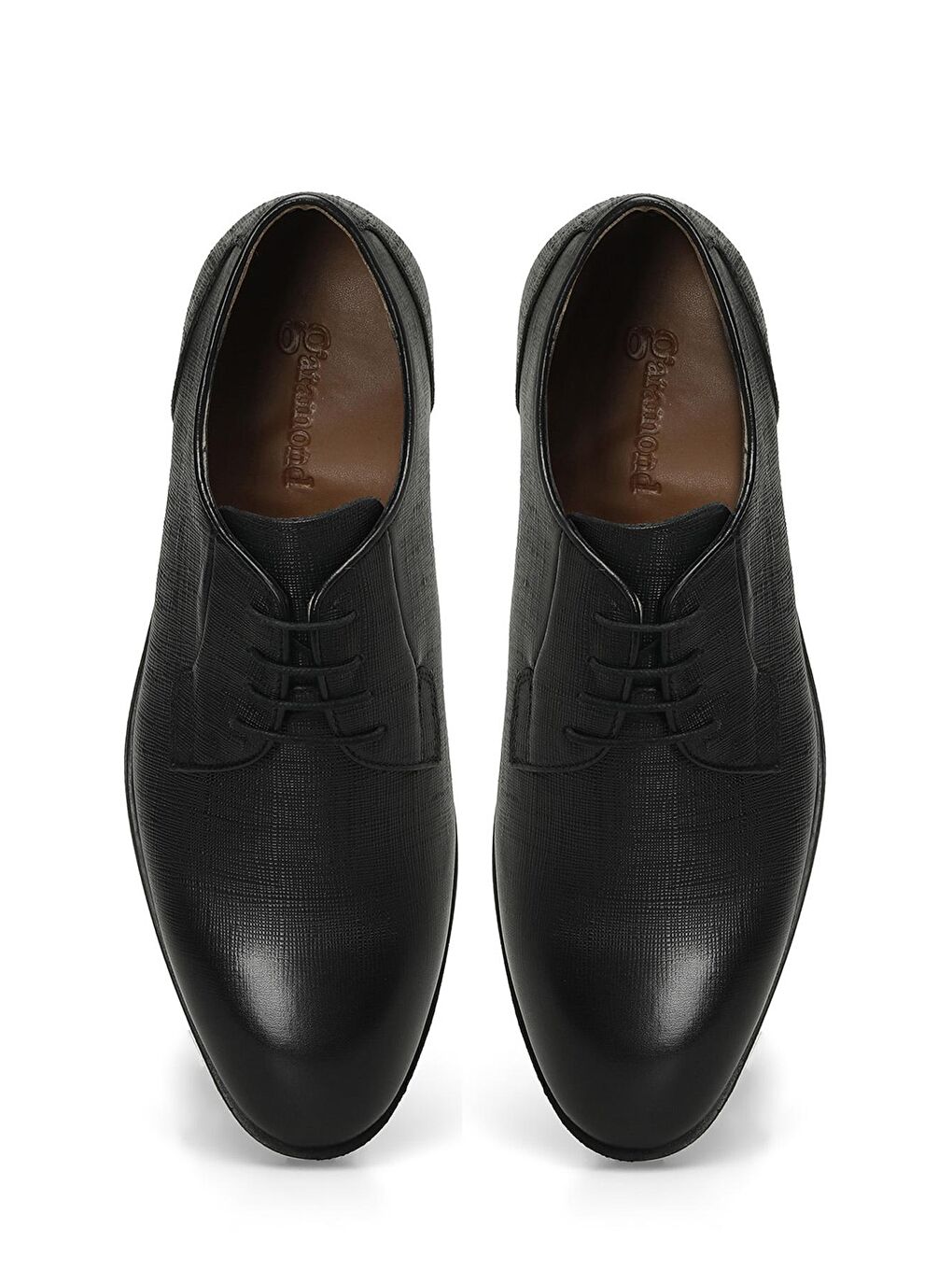 DUMO 4FX Siyah Erkek Klasik Ayakkabı-3