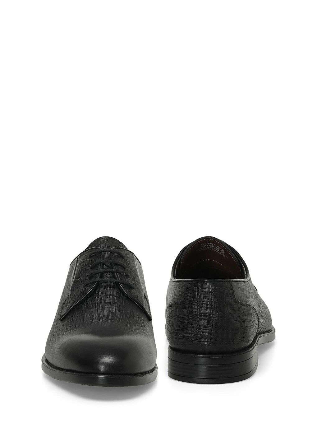 DUMO 4FX Siyah Erkek Klasik Ayakkabı-4