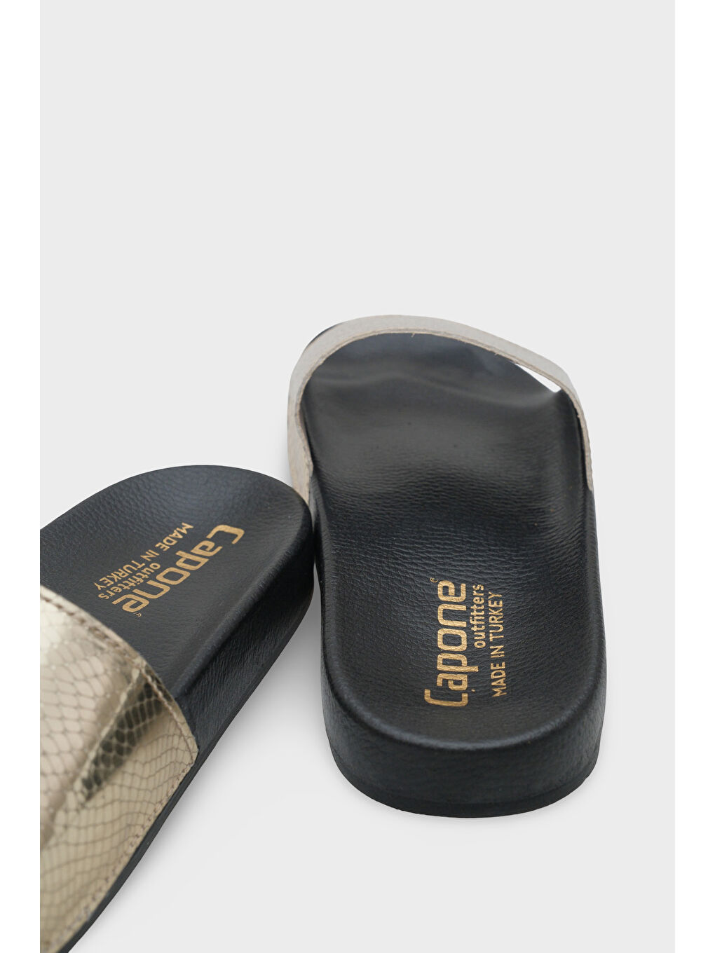 Sarı Karina Kadın Desenli Terlik-2