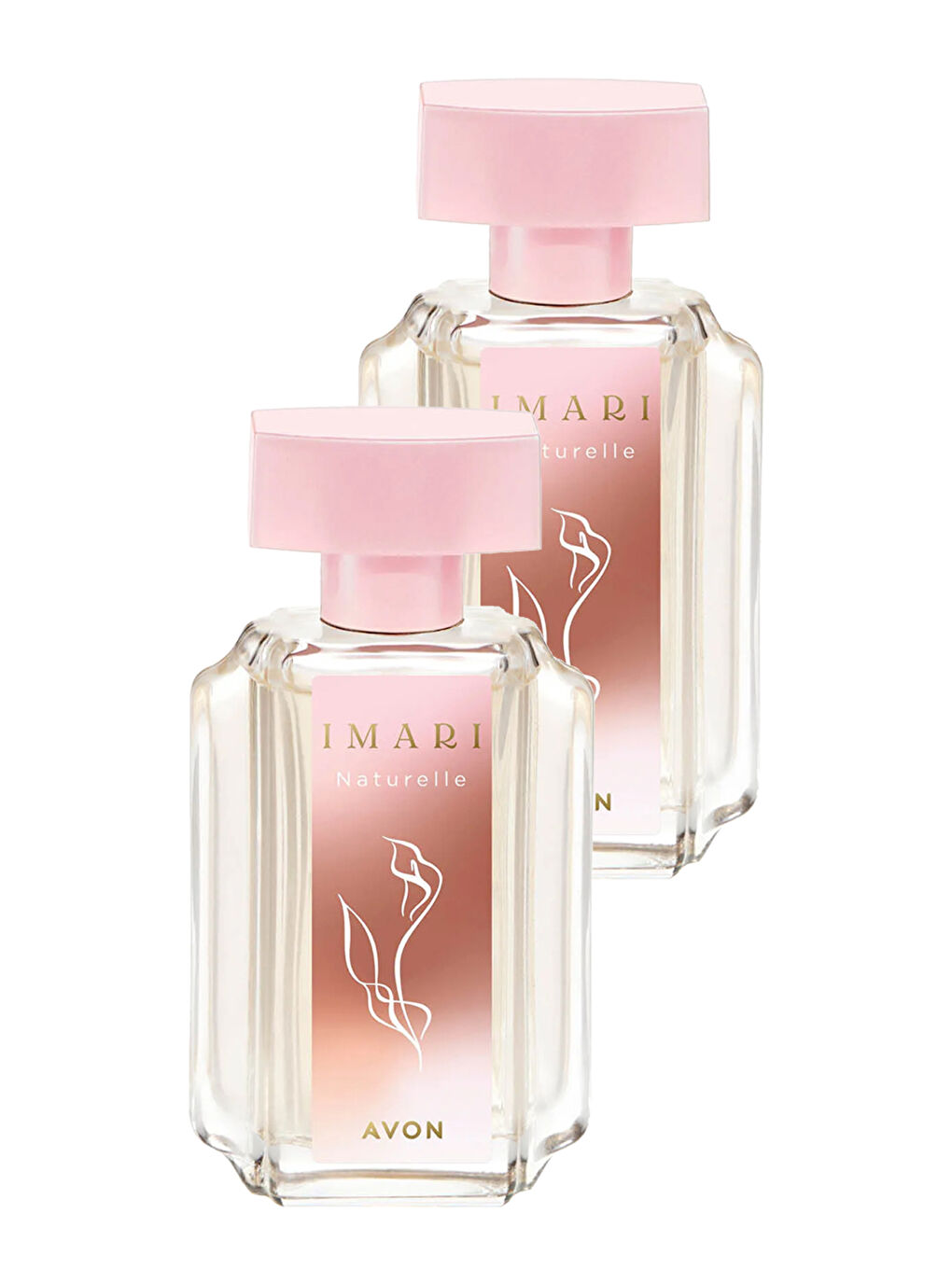 AVON Renksiz Imari Naturelle Kadın Parfüm Edt 50 Ml. İkili Set