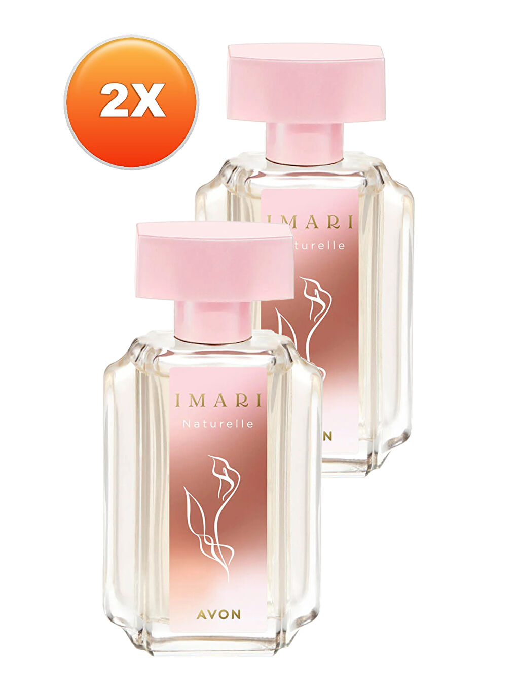 AVON Renksiz Imari Naturelle Kadın Parfüm Edt 50 Ml. İkili Set - 1