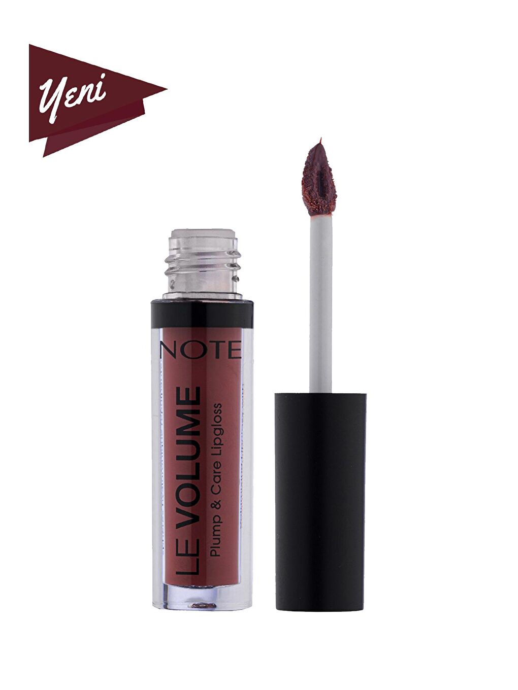 Note Cosmetique Nude Le Volume Plump & Care Lipgloss Dudak Parlatıcısı 08 Dark Caramel - Nude