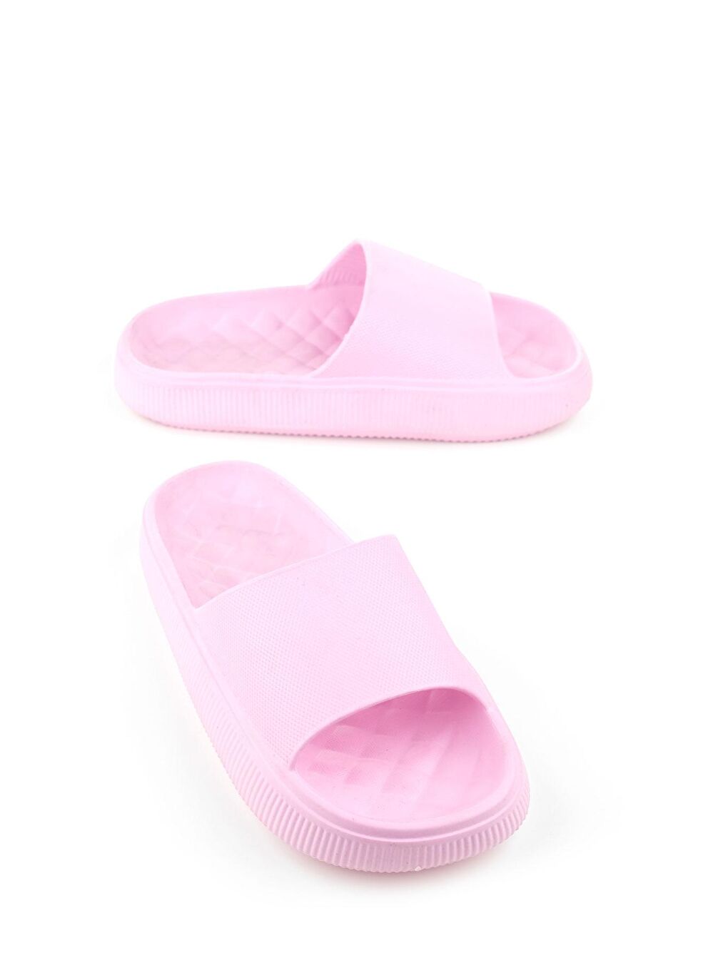 Pembe Yazlık Islak Zemine Uygun Kadın Terlik
