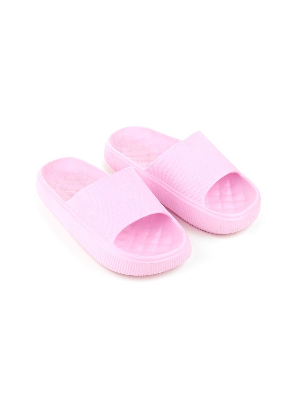 Pembe Yazlık Islak Zemine Uygun Kadın Terlik-2