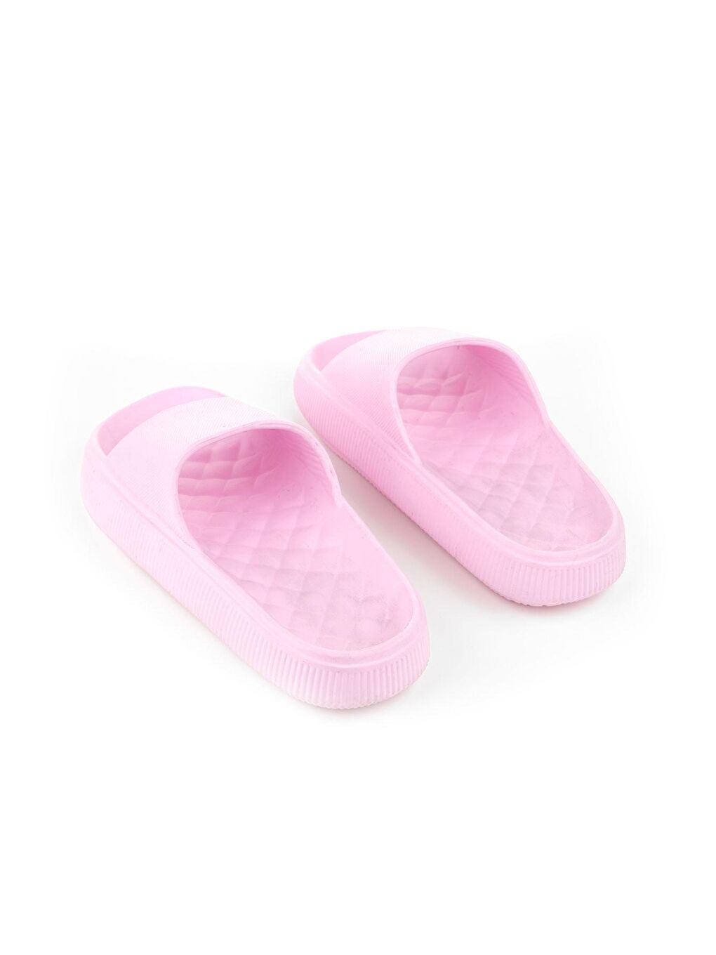 Pembe Yazlık Islak Zemine Uygun Kadın Terlik-3
