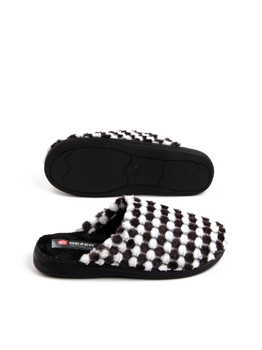 Siyah Kışlık Kadın Terlik-3