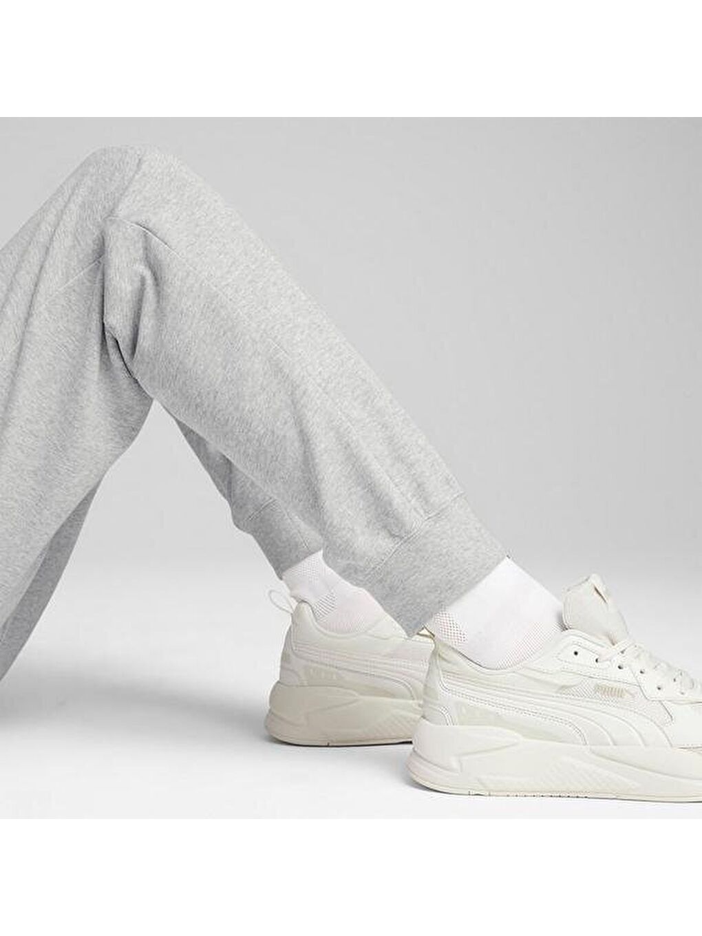 Essentials Elevated Tr Cl Erkek Gri Eşofman Altı-4