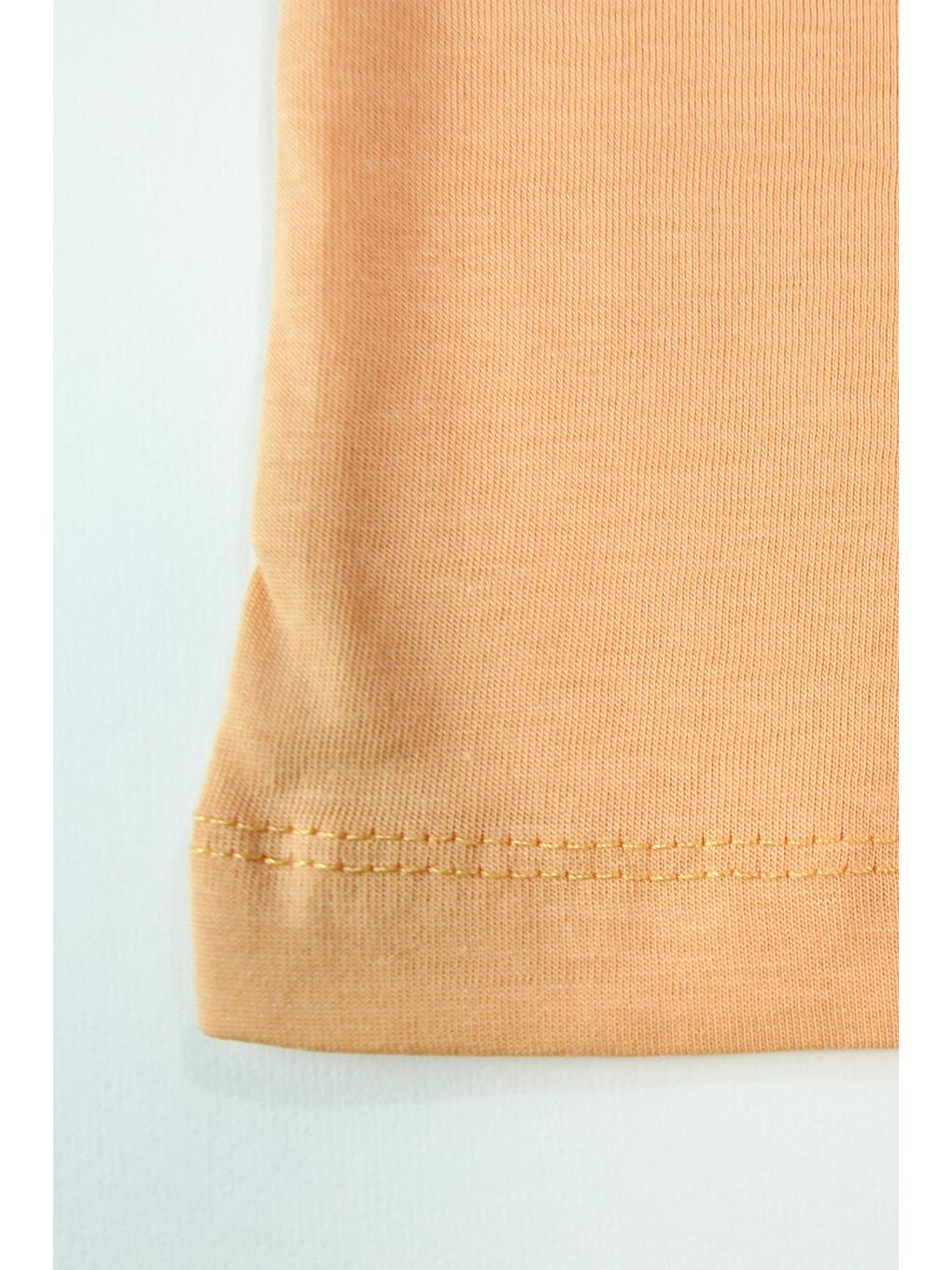 Erkek Çocuk Palmiye Baskılı Turuncu Renk Kısa Kollu Şortlu Alt Üst Takım-6