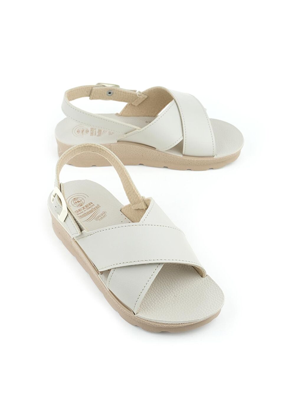 Bej Yazlık Umre Kadın Sandalet