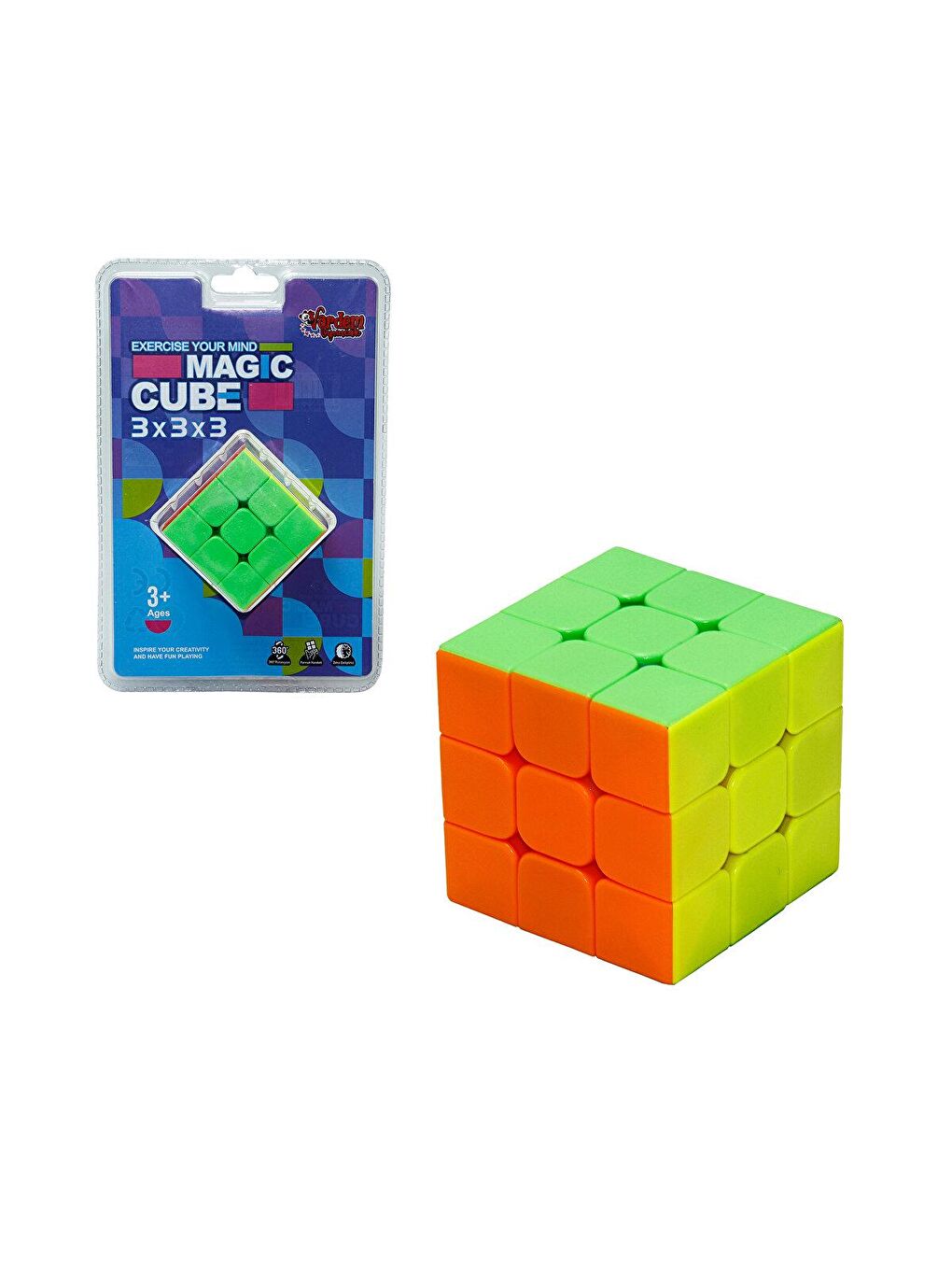 Vardem Karışık Magic Cube Zeka Küpü