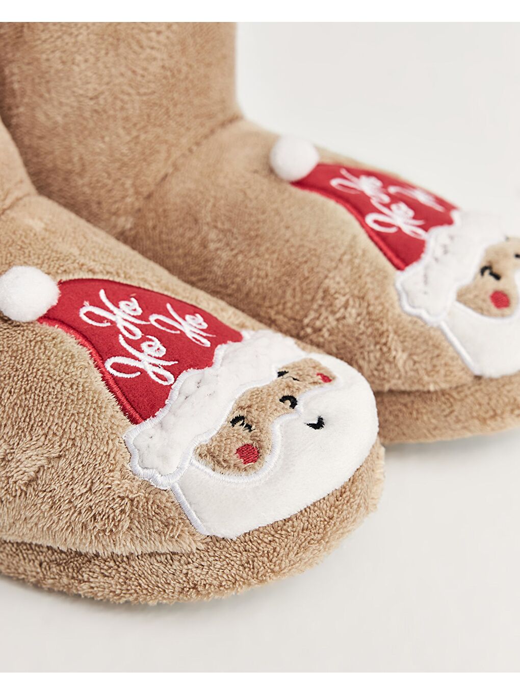 Bej Kadın Yılbaşı Temalı Panduf - NUEOVO-4