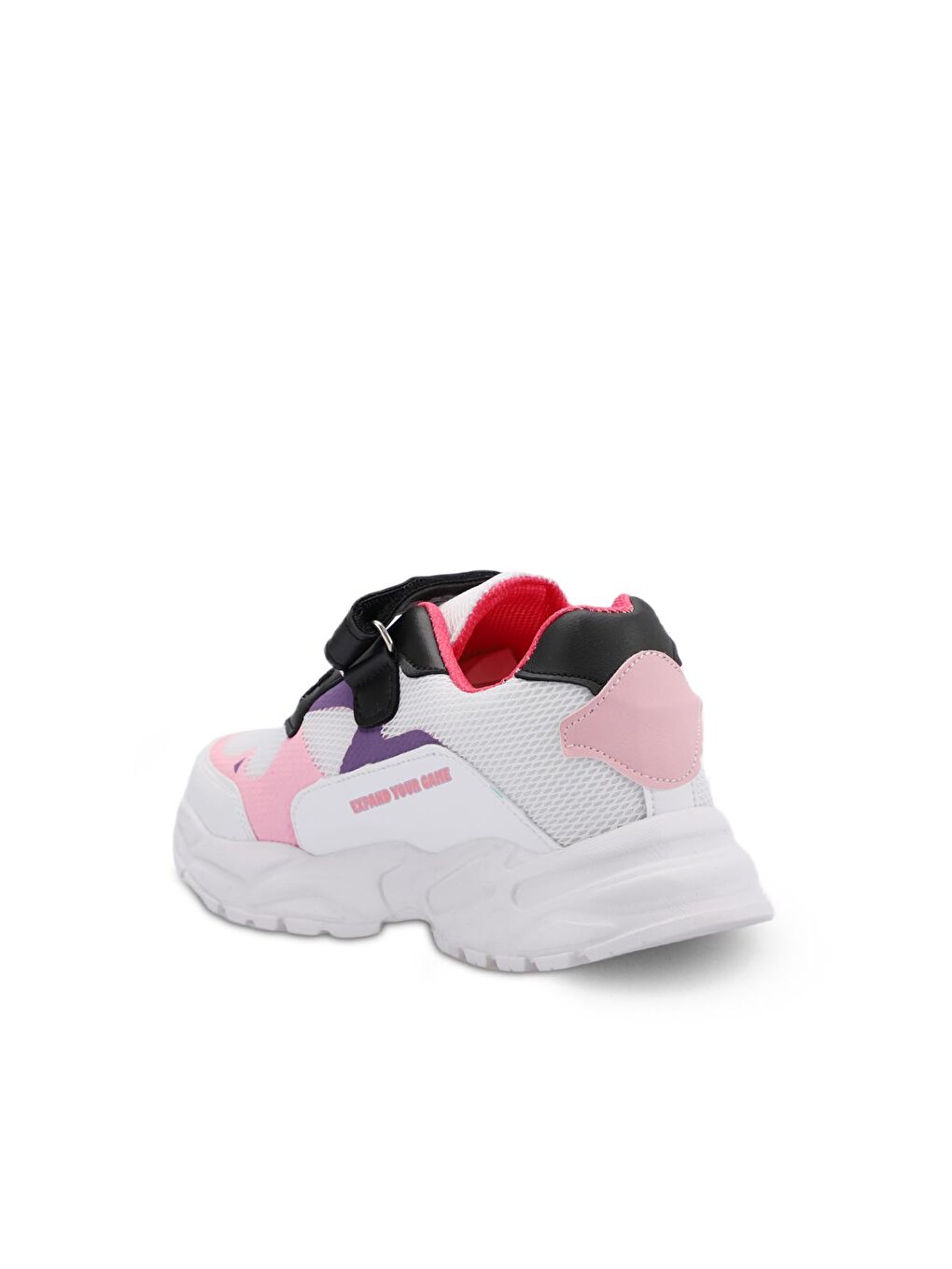 KEKOA IN Kız Çocuk Cırt Cırtlı Beyaz / Pembe Günlük Spor Ayakkabısı-2