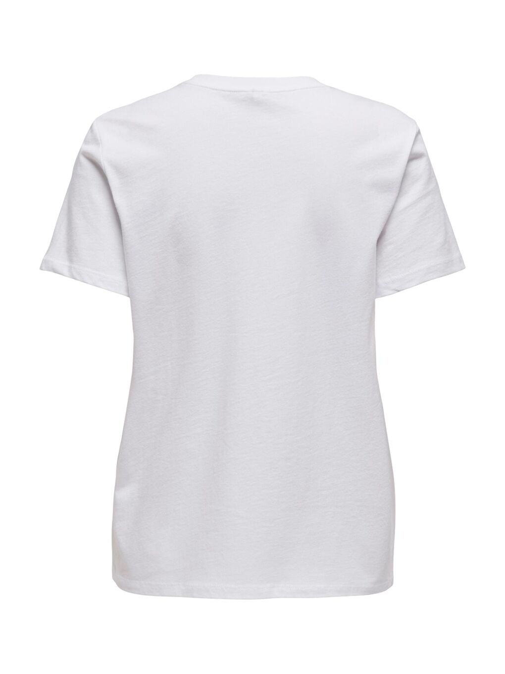 Only Beyaz-Lila Onllotta Pamuklu Regular Fit Kadın T Shirt 15339251 - 1