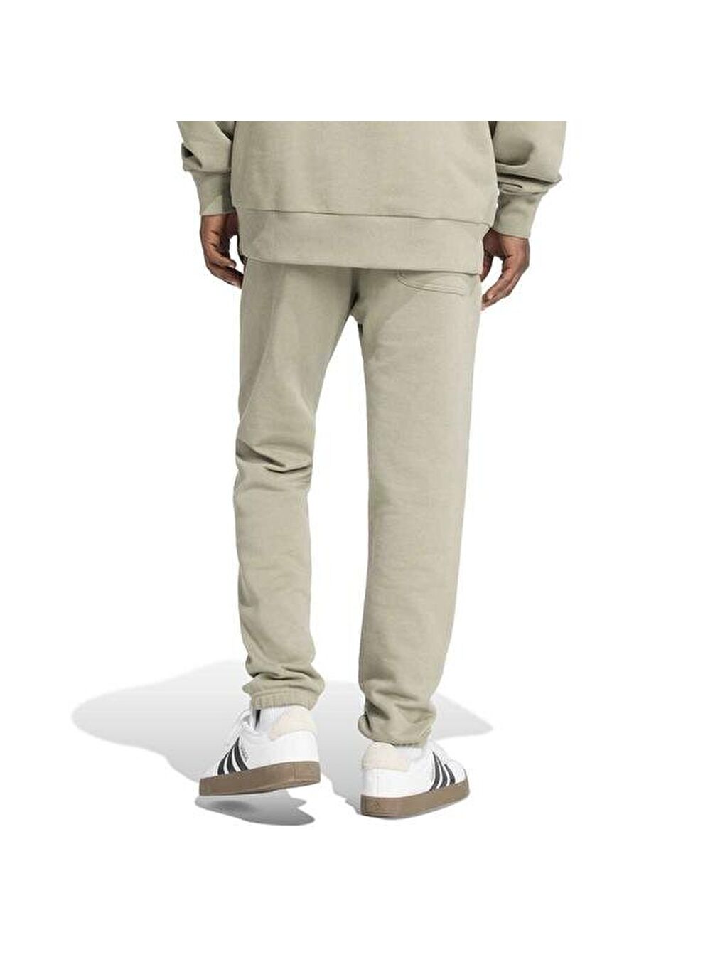 All Season French Terry Regular Erkek Bej Eşofman Altı-1